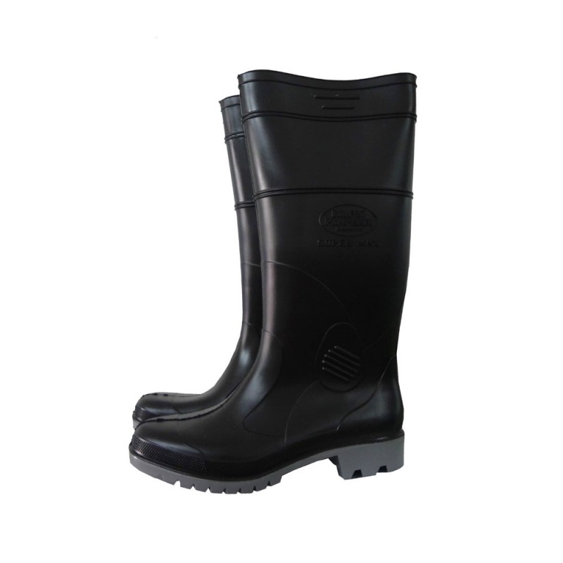 Bota goma L39 Negra caña alta 42