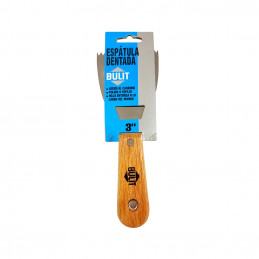 Espatula BULIT Dentada 3''