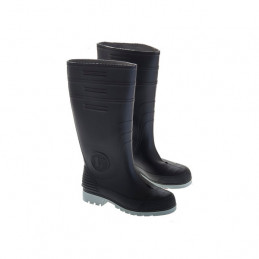Bota goma L39 Negra caña...