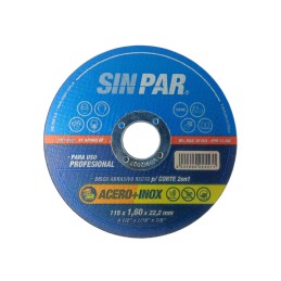 Disco SIN PAR Corte 115x1.6...