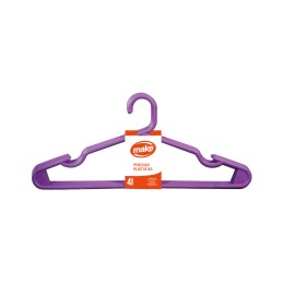 Perchas MAKE Plasticas x4U...