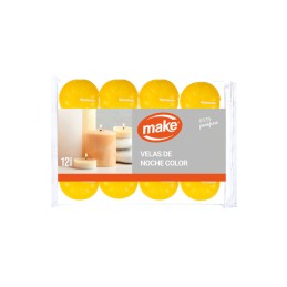 Velas MAKE Noche Color x12u...
