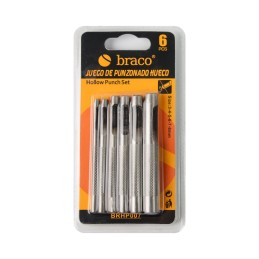 Sacabocados BRACO X 6 Pzas...