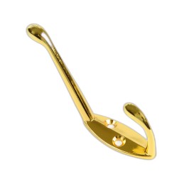 Perchero BRACO Dorado Doble...