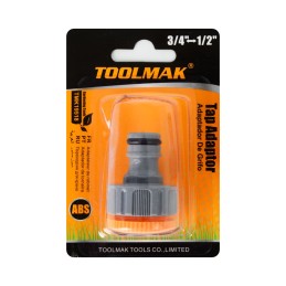 Conector TOOLMAK H-M 3/4" a...