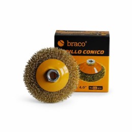 Cepillo conico BRACO 100mm...