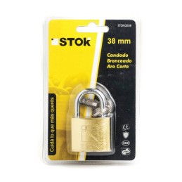 Candado STOK Bronceado 38mm...