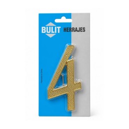 Numero BULIT Bronce macizo...