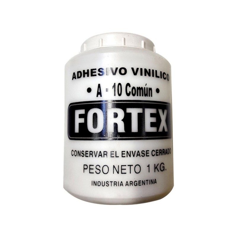 Cola Vinilica Fortex A-10 X 1 Kg Adhesivo Para Madera