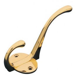 Perchero BRACO Dorado Doble...