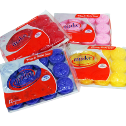 Velas MAKE Noche Color x12u...