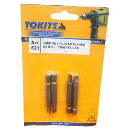 Kit 4 puntas TOKITS 6mm...