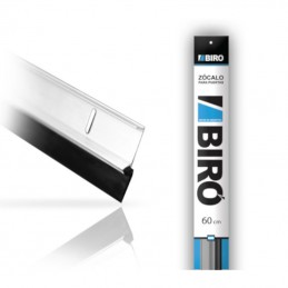 Zocalo BIRO Aluminio c/goma...