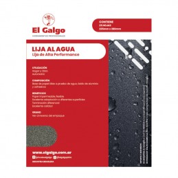 Lija EL GALGO Agua G-150 x 25U